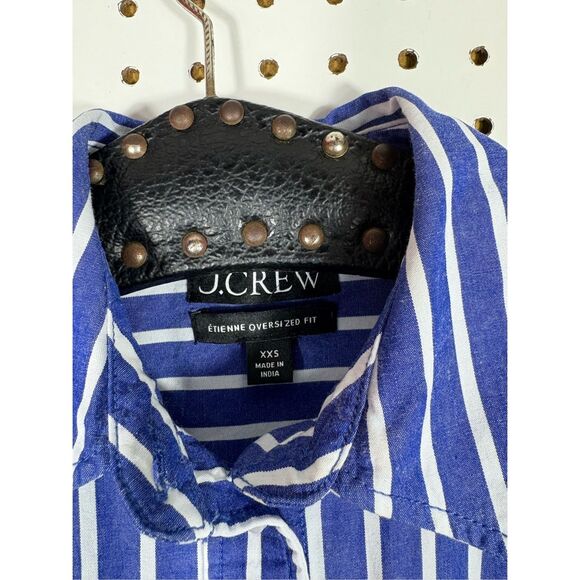 J.Crew oversized button down striped shirt size XS - Picture 6 of 6